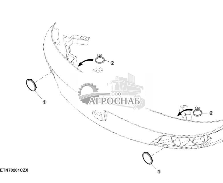 Внутренние крышки фонарей нижней облицовочной панели - ST829487 408.jpg